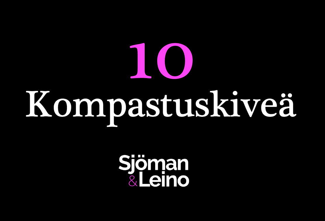 10 kompaustuskiveä viikkovalmennus