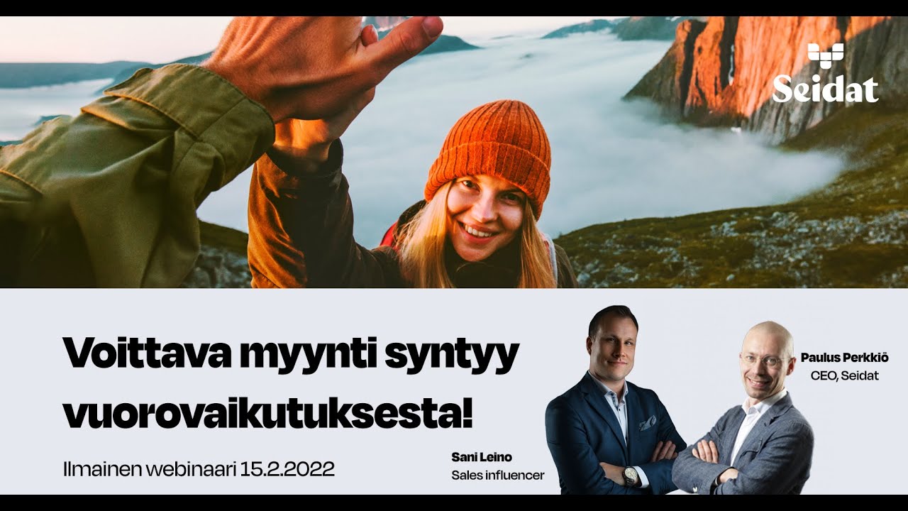 Vuorovaikutus myynnissä - webinaaritallenne